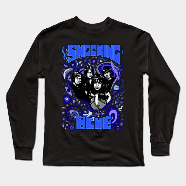 Shocking blue Long Sleeve T-Shirt by HelenaCooper